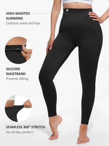 Seamless High-Waist Shaping Leggings [BOGO]