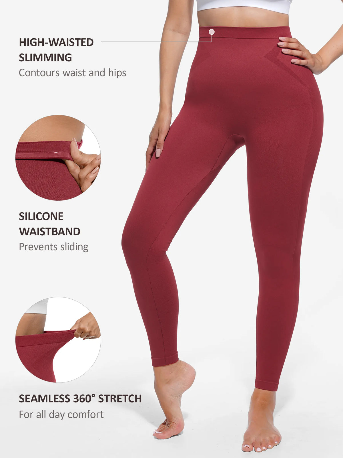 Seamless High-Waist Shaping Leggings [BOGO]