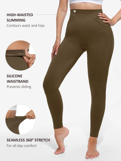 Seamless High-Waist Shaping Leggings [BOGO]