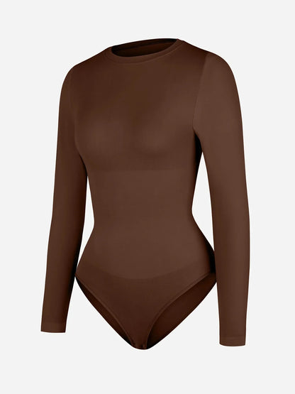 Seamless Ultra-Soft Long-Sleeve Bodysuit [BOGO]