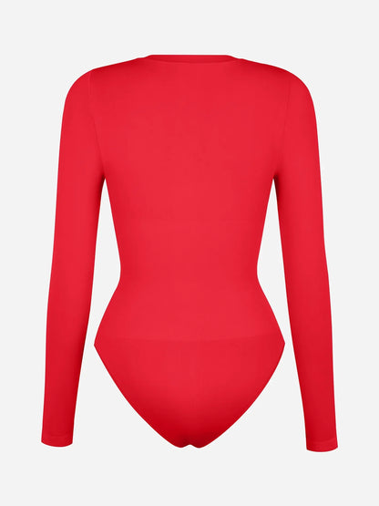 Seamless Ultra-Soft Long-Sleeve Bodysuit [BOGO]