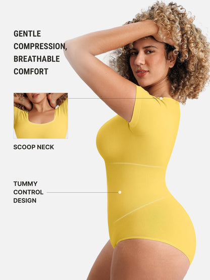 Scoop Neck Buttery Seamless Bodysuit
