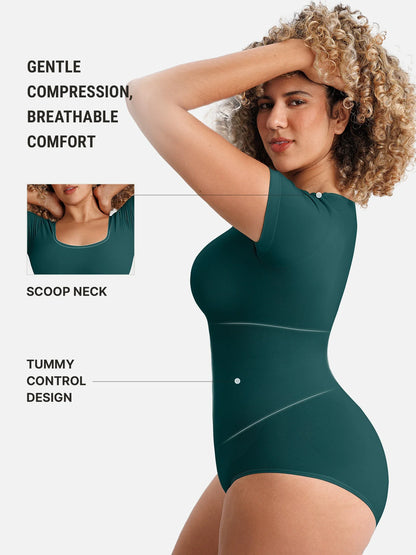 Scoop Neck Buttery Seamless Bodysuit