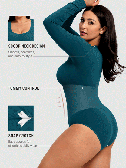 Buttery Seamless Tummy Control Classic Bodysuit