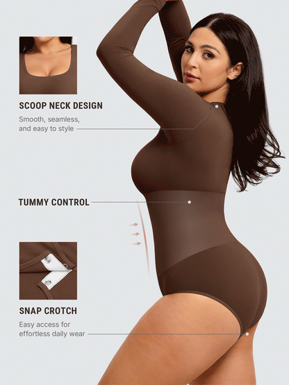 Buttery Seamless Tummy Control Classic Bodysuit