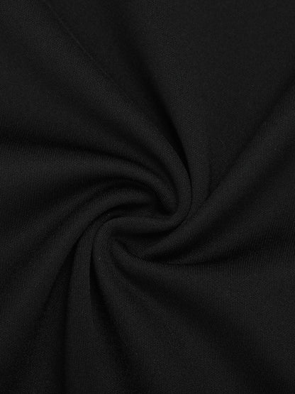Shapewear Short Sleeve Low-Back Bodycon Midi Dress