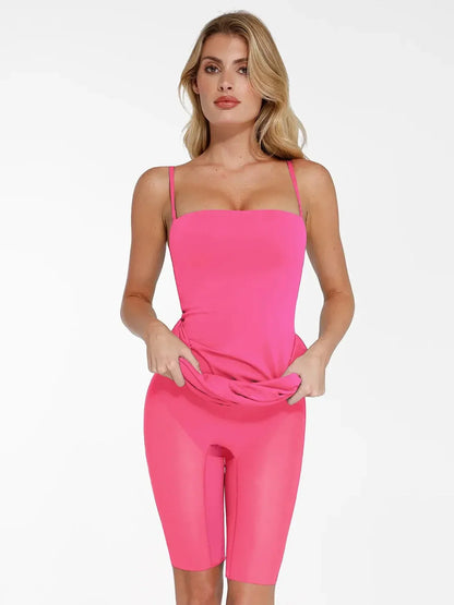 Bluetag Cooling Shapewear Slimming Midi Tube Dress