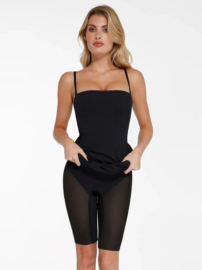 Bluetag Cooling Shapewear Slimming Midi Tube Dress