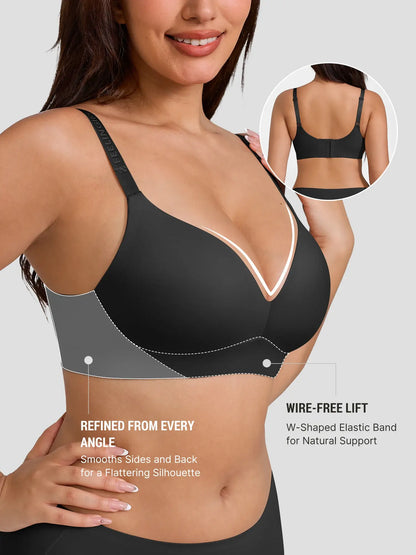 Push Up Soft Wireless Bra