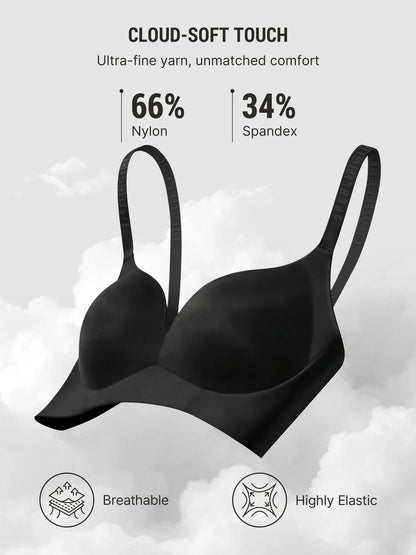 Push Up Soft Wireless Bra