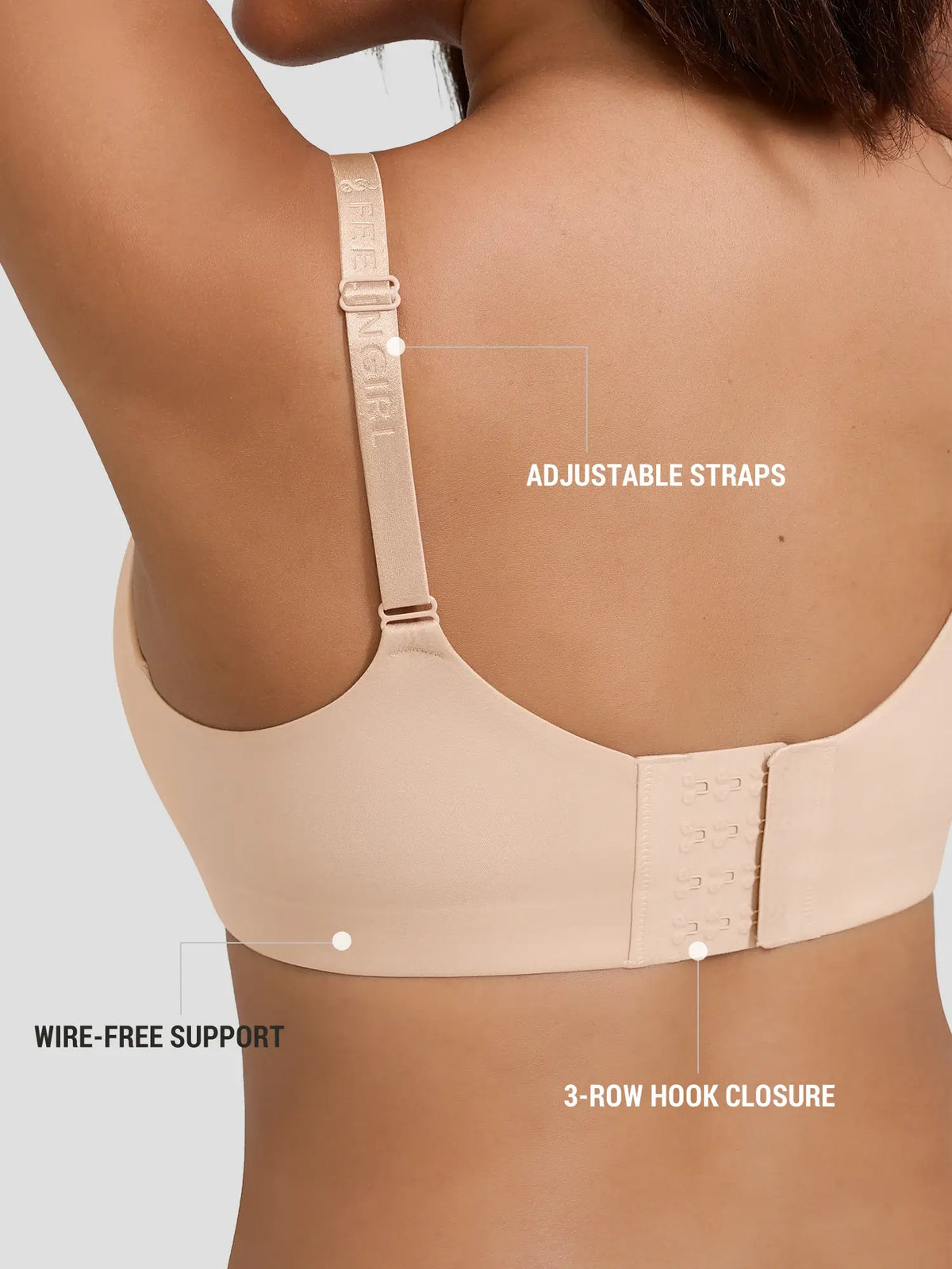 Push Up Soft Wireless Bra